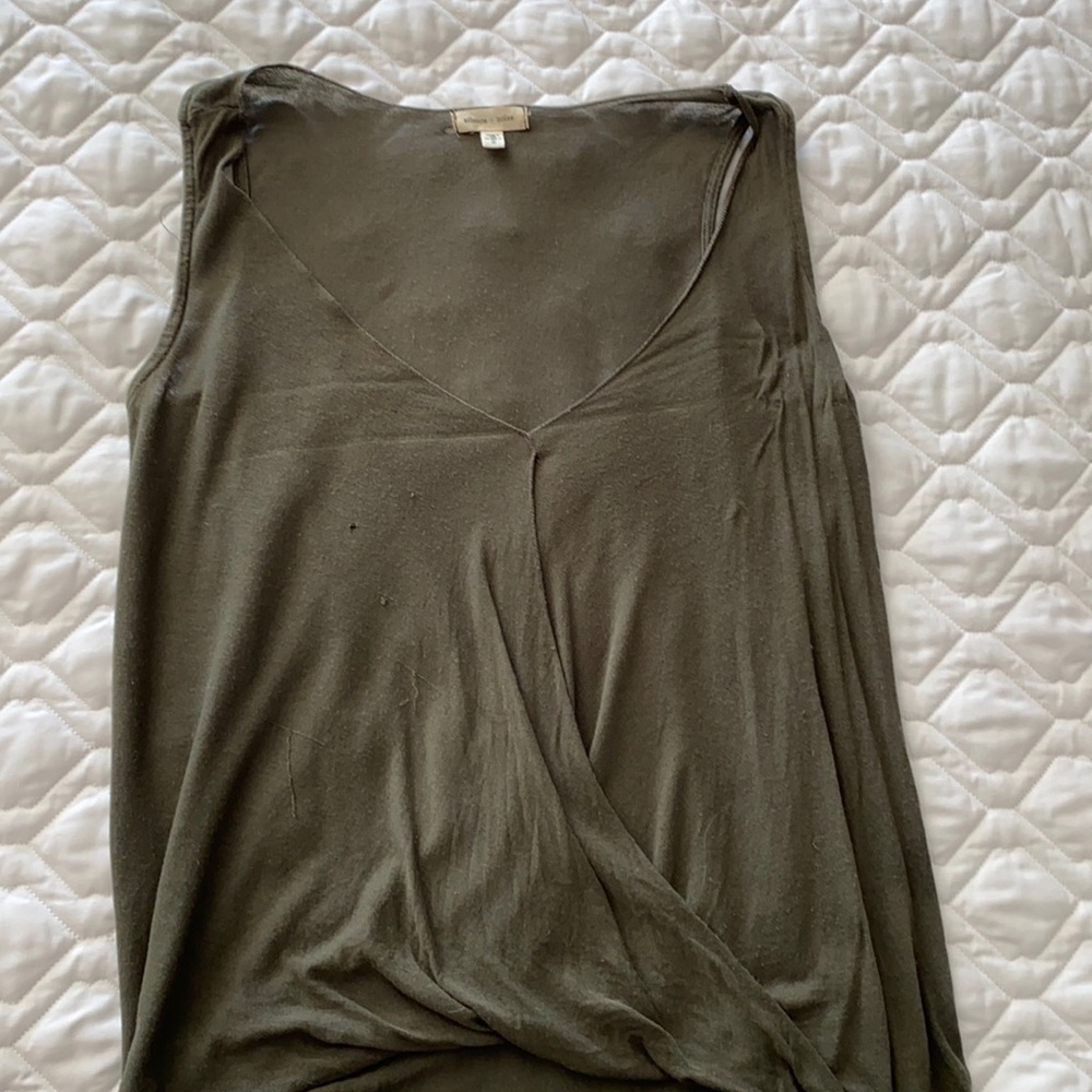 Olive green urban outfitters tank